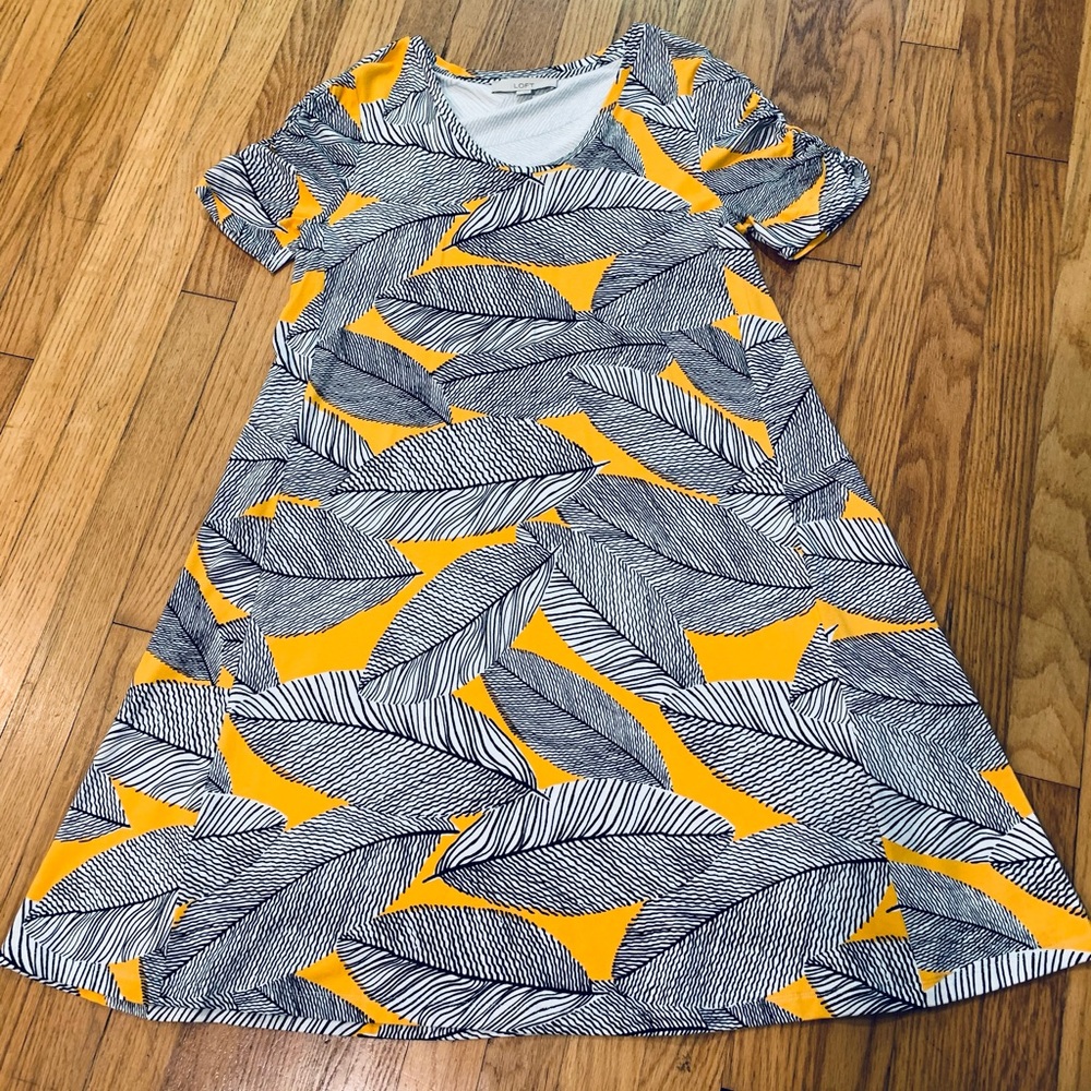 Loft A-line dress